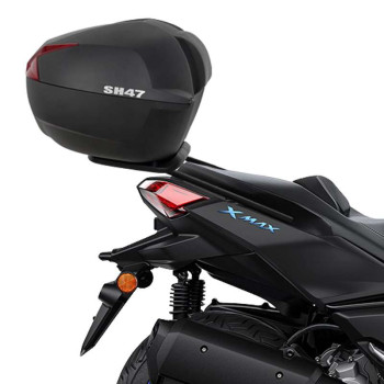 Kit top case Shad SH47 RED + support Top Master (Y0XM33ST) Yamaha X-MAX 125/300 23-