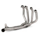Collecteur décatalysé AKRAPOVIC Titane Kawasaki Z900 A2 (E-K9R5)