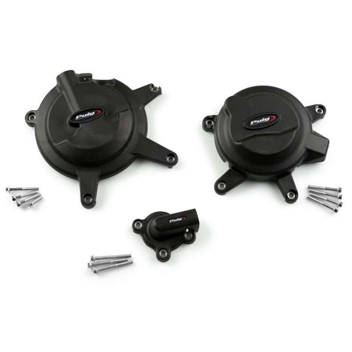 Couvre-carters droit et gauche Puig Championship (21512N) Kawasaki Ninja 400