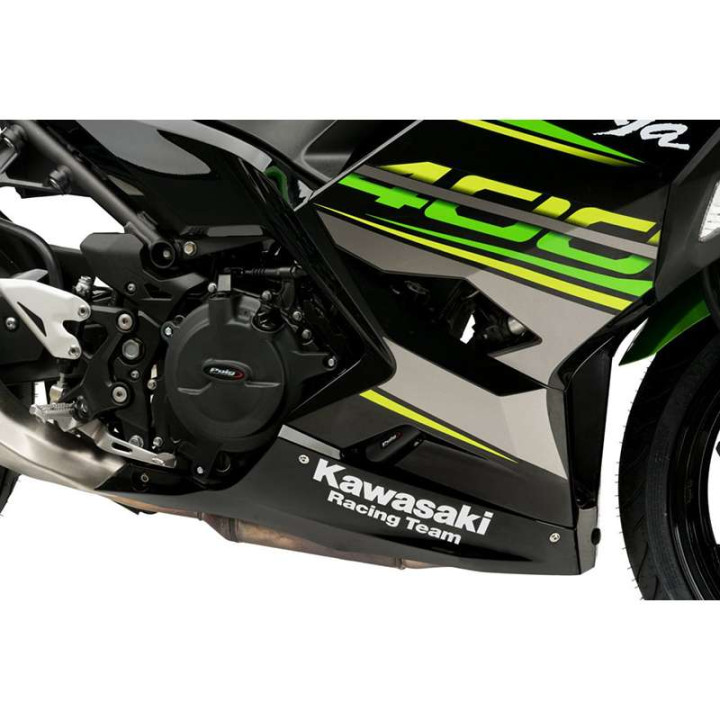 Couvre-carters droit et gauche Puig Championship (21512N) Kawasaki Ninja 400