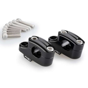 Rehausseur universel avec déport pour guidon 22 mm Puig PULLBACK (21750) +25mm