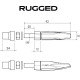 Puig RUGGED sequential motorcycle turn signals (21784N)
