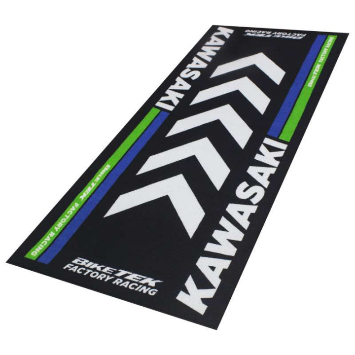 Tapis de paddock BikeTEK SERIES 4 KAWASAKI 190x80cm