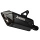 Silencieux homologué AKRAPOVIC Titane noir BMW R1300GS (S-B13SO4-HJGTBL)