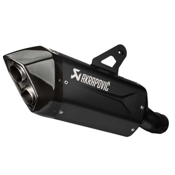 Silencieux homologué AKRAPOVIC Titane noir BMW R1300GS (S-B13SO4-HJGTBL)
