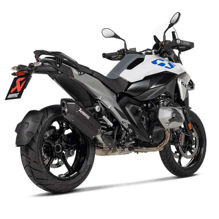 Silencieux homologué AKRAPOVIC Titane noir BMW R1300GS (S-B13SO4-HJGTBL)