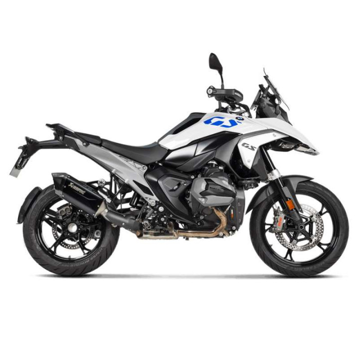 Silencieux homologué AKRAPOVIC Titane noir BMW R1300GS (S-B13SO4-HJGTBL)