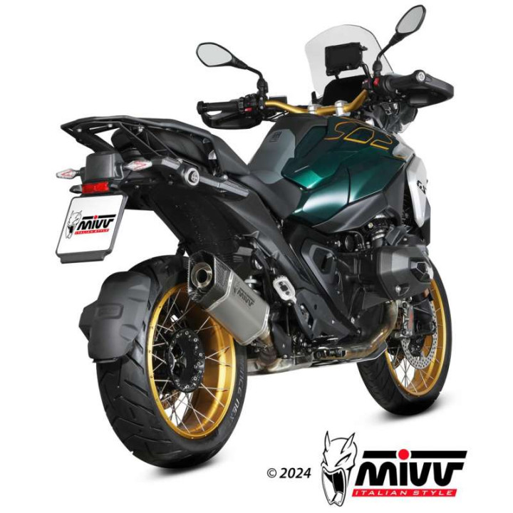 Silencieux homologué Mivv SR-1 Titane (B.042.LR1T) R1300GS