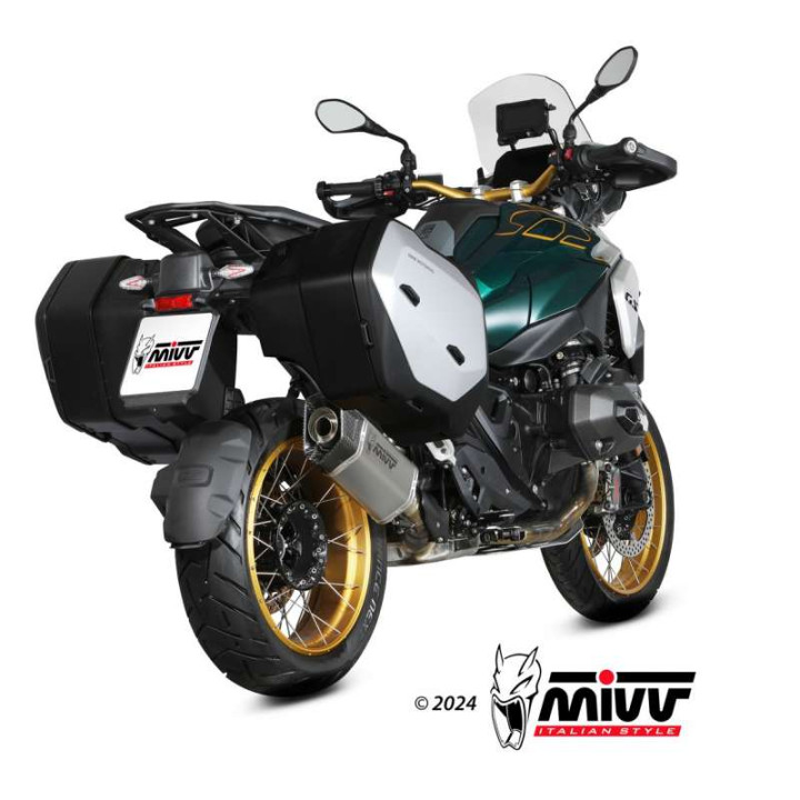 Silencieux homologué Mivv SR-1 Titane (B.042.LR1T) R1300GS