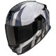Casque Scorpion EXO-GT SP AIR TOURADVEN BLANC/ARGENT