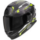 Casque Scorpion EXO-GT SP AIR AUGUSTA NOIR/GRIS/JAUNE