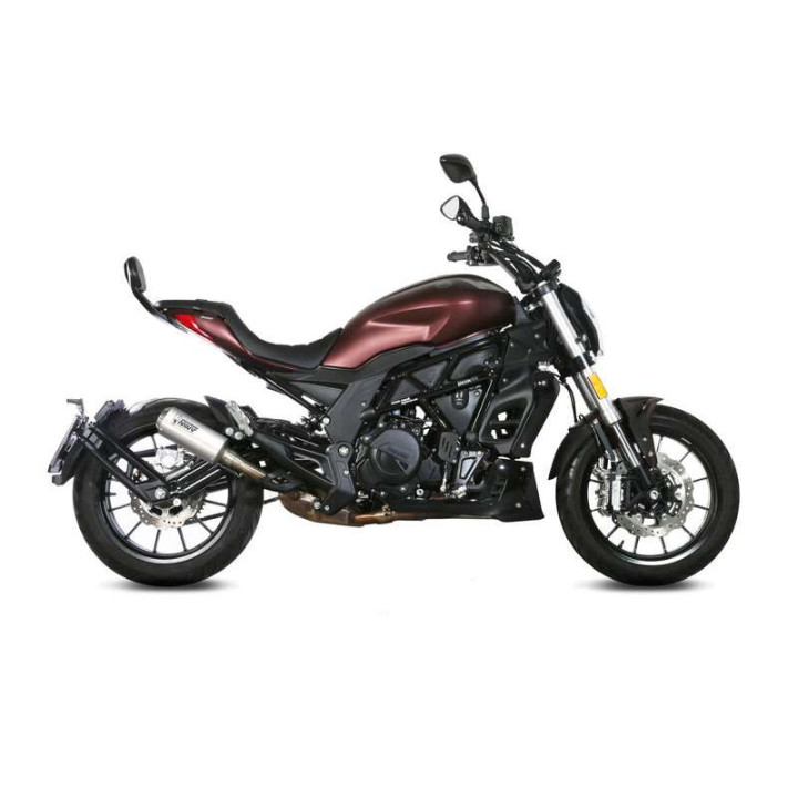 Mivv MK3 stainless steel approved muffler (E.005.LM3X) BENELLI 502 C