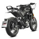 Silencieux Homologué Mivv X-M1 Inox noir (HU.005.LC4B) HUSQVARNA SVARTPILEN 125 21-