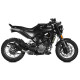 Silencieux Homologué Mivv X-M1 Inox noir (HU.005.LC4B) HUSQVARNA SVARTPILEN 125 21-