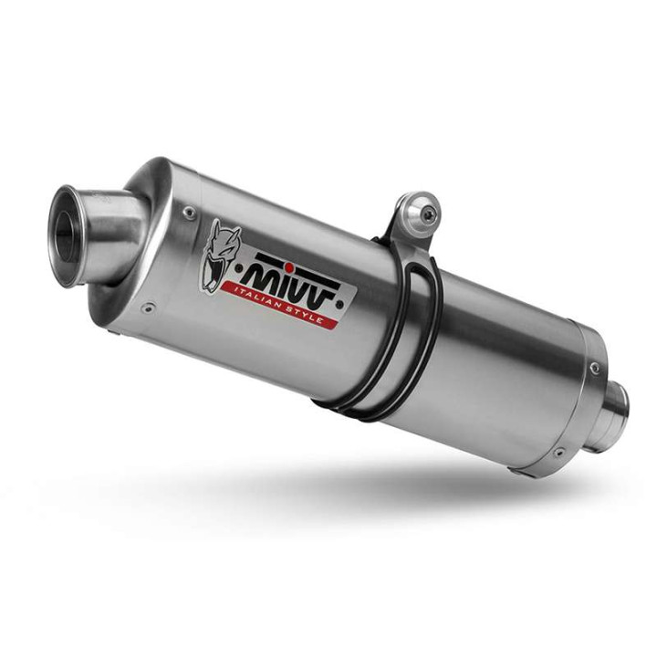 Mivv OVAL stainless steel silencer (RE.001.LX1) ROYAL ENFIELD HIMALAYAN