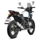 Mivv OVAL stainless steel silencer (RE.001.LX1) ROYAL ENFIELD HIMALAYAN