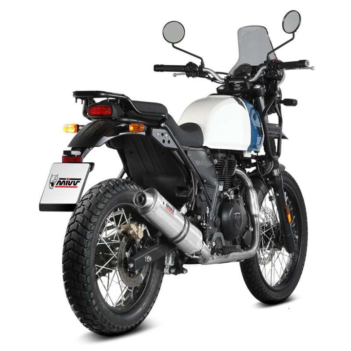 Silencieux Mivv OVAL Inox (RE.001.LX1) ROYAL ENFIELD HIMALAYAN Silencieux Mivv OVAL Inox (RE.001.LX1) ROYAL ENFIELD HIMALAYAN