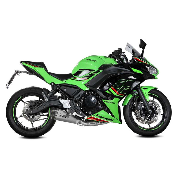 Ligne complète Mivv DELTA RACE Inox (K.057.LDRX) KAWASAKI NINJA 650/Z650 24-
