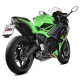 Ligne complète Mivv DELTA RACE Inox noir (K.057.LDRB) KAWASAKI NINJA 650/Z650 24-