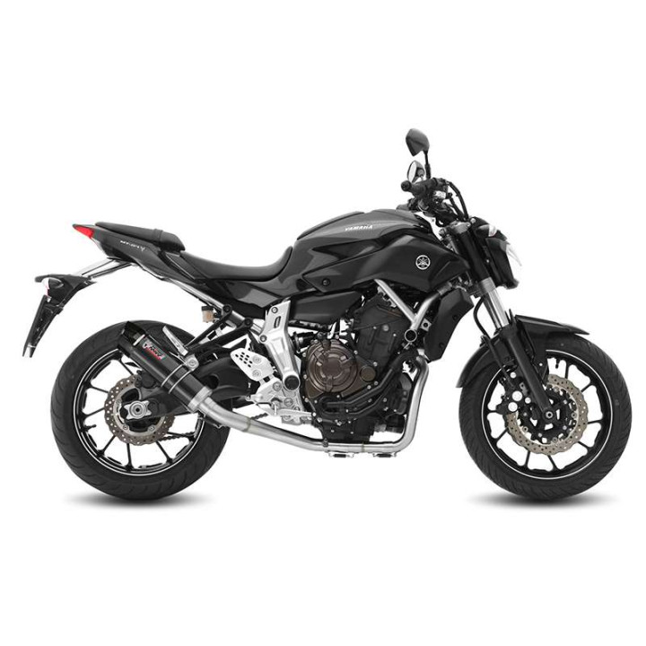 Ligne complète Mivv GP inox noir (Y.045.LXBC) YAMAHA MT-07
