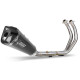 Ligne complète Mivv DELTA RACE Inox noir (Y.074.LDRB) YAMAHA MT-07