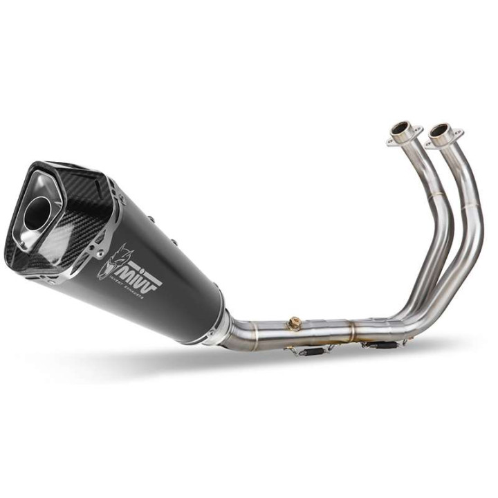 Ligne complète Mivv DELTA RACE Inox noir (Y.074.LDRB) YAMAHA MT-07