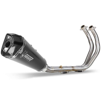 Ligne complète Mivv DELTA RACE Inox noir (Y.074.LDRB) YAMAHA MT-07