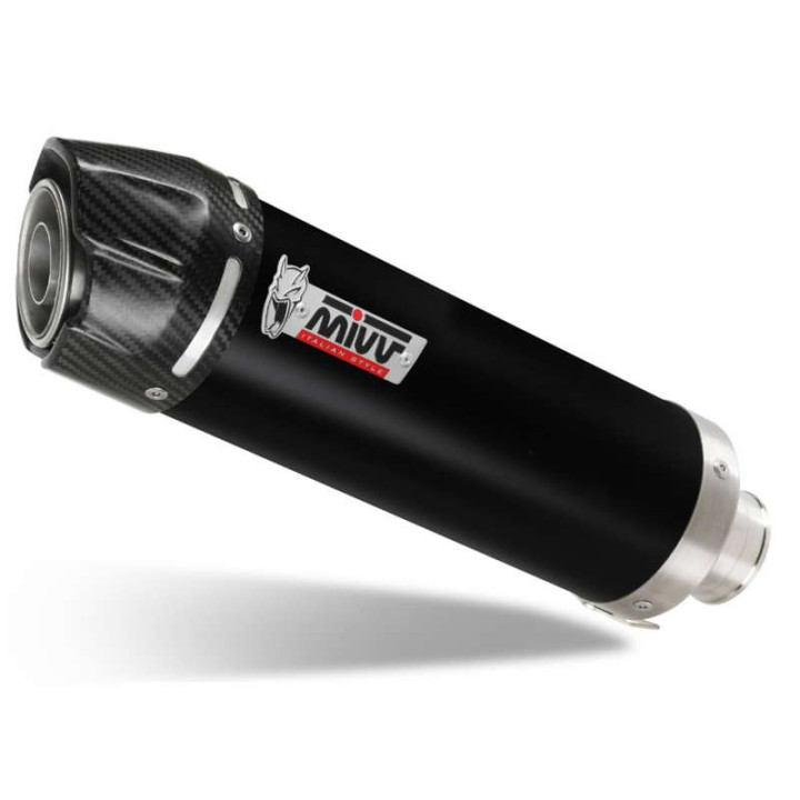 Silencieux homologué Mivv GP Inox noir (H.051.LXBC) HONDA CB500F/X  Silencieux homologué Mivv GP Inox noir (H.051.LXBC) HONDA CB500F/X