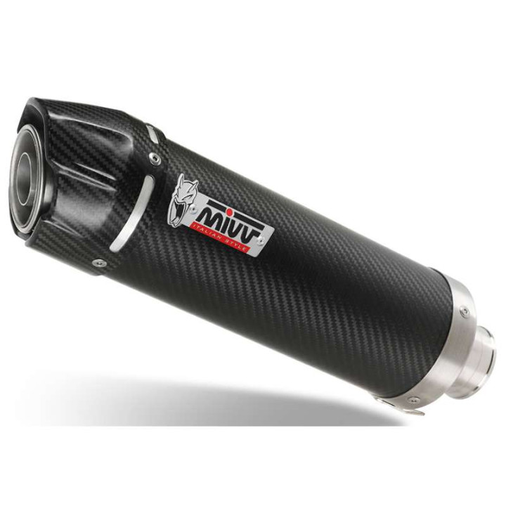 Silencieux homologué Mivv GP Carbone (S.030.L2SC) SUZUKI GSF 650 BANDIT
