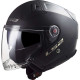 Casque moto LS2 OF603 INFINITY II SOLID Noir mat 22.06 + Intercom LS2 Cardo 4X