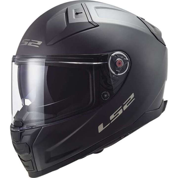 Casque moto LS2 FF811 VECTOR II Noir mat 22.06 + Intercom LS2 Cardo 4X