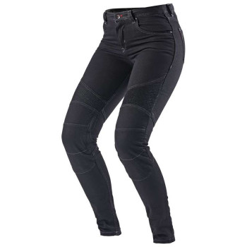 Jean moto femme Furygan LADY PURDEY EVO SLIM Noir