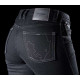Women's motorcycle jeans Furygan LADY PURDEY EVO SLIM Black