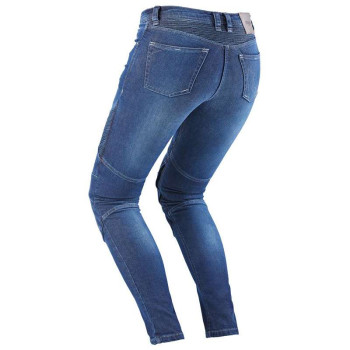 Jean moto femme Furygan LADY PURDEY EVO SLIM Bleu