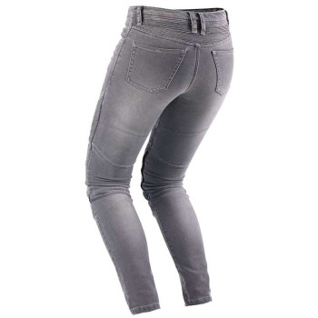 Jean moto femme Furygan LADY PURDEY EVO SLIM Gris