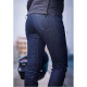 Jean moto femme Furygan NIKITA X KEVLAR MOM FIT DARK BLUE