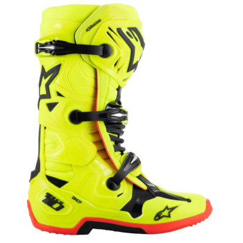 Bottes cross ALPINESTARS TECH 10 YELLOW FLUO