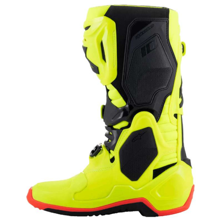 Bottes cross ALPINESTARS TECH 10 YELLOW FLUO