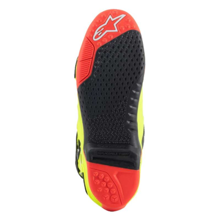 Bottes cross ALPINESTARS TECH 10 YELLOW FLUO
