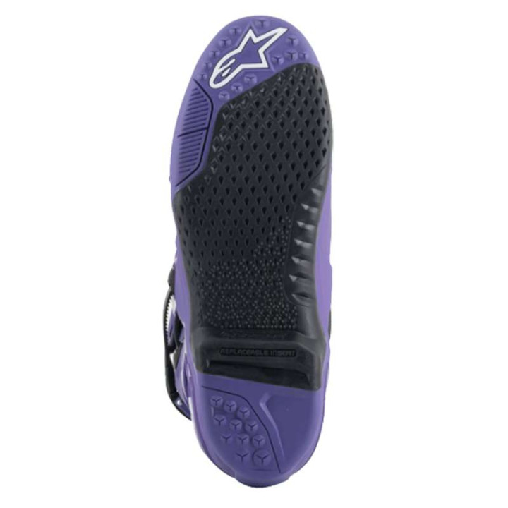 ALPINESTARS TECH 10 ULTRAVIOLET BLACK cross-country boots ALPINESTARS TECH 10 ULTRAVIOLET BLACK cross-country boots