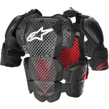 Plastron de protection Alpinestars A-10 V2 ANTHRACITE BLACK RED Plastron de protection Alpinestars A-10 V2 ANTHRACITE BLACK RED