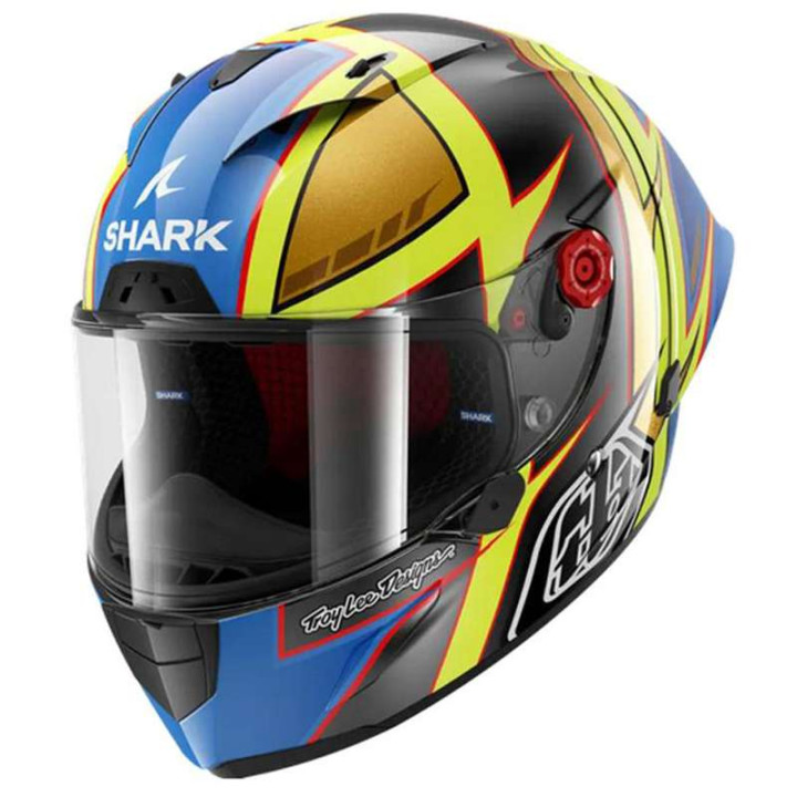 Motorcycle helmet Shark RACE-R PRO GP 06 REPLICA CAM P Yellow/Blue