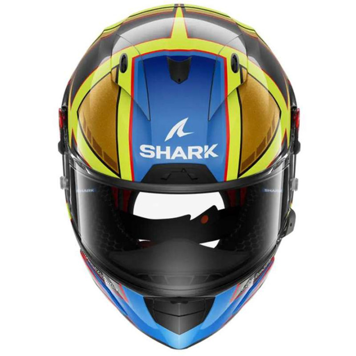 Motorcycle helmet Shark RACE-R PRO GP 06 REPLICA CAM P Yellow/Blue