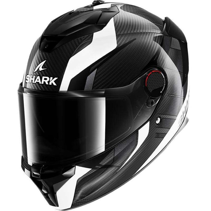Shark SPARTAN GT PRO CARBON KULTRAM motorcycle helmet Black/White