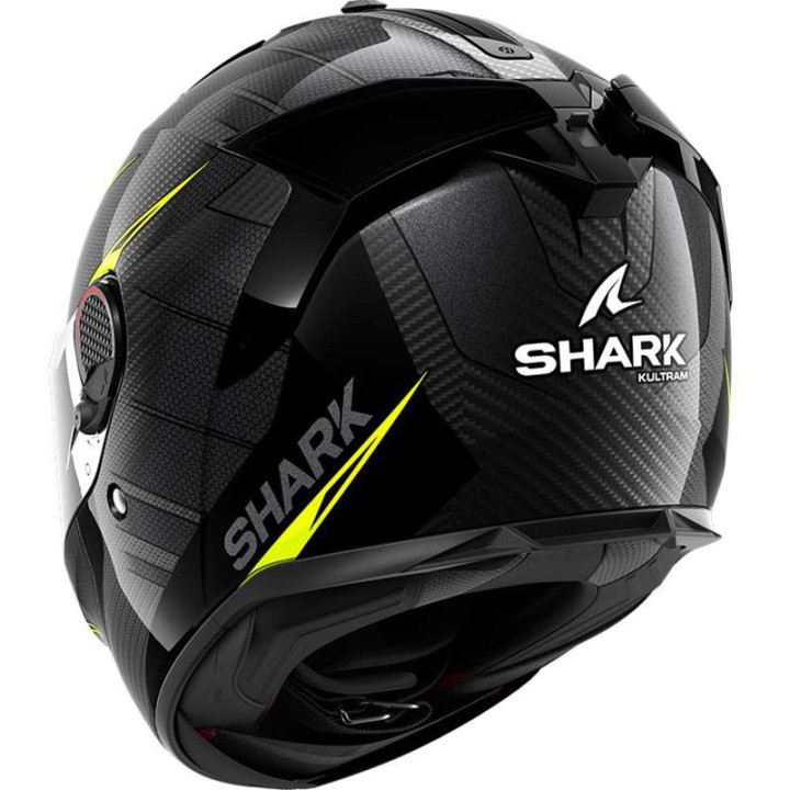 Shark SPARTAN GT PRO CARBON KULTRAM Motorcycle Helmet Black/Yellow
