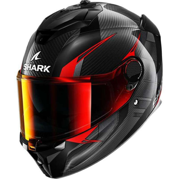 Shark SPARTAN GT PRO CARBON KULTRAM motorcycle helmet Black/Red