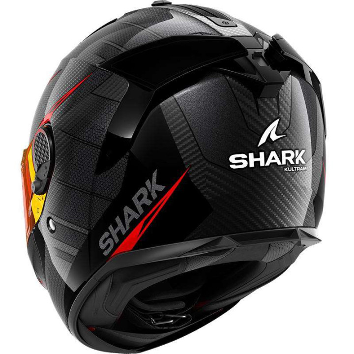 Shark SPARTAN GT PRO CARBON KULTRAM motorcycle helmet Black/Red