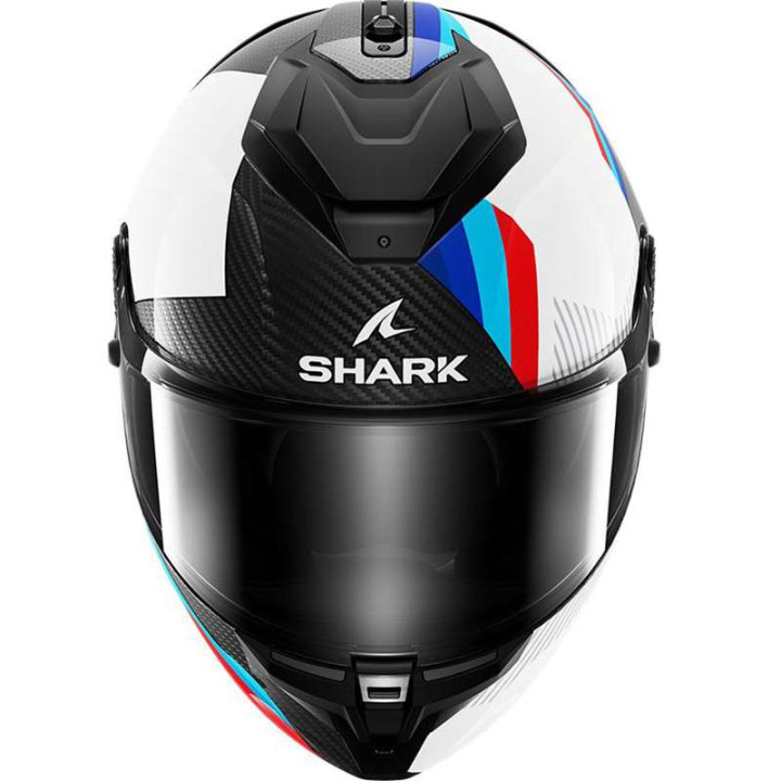Shark SPARTAN GT PRO CARBON DOKHTA motorcycle helmet White/Blue