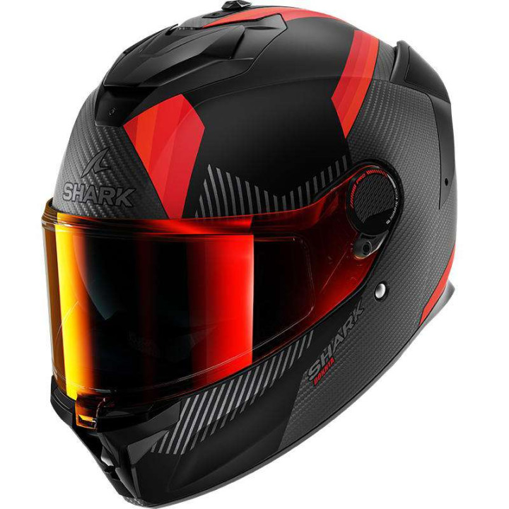 Shark SPARTAN GT PRO CARBON DOKHTA motorcycle helmet Black/Red