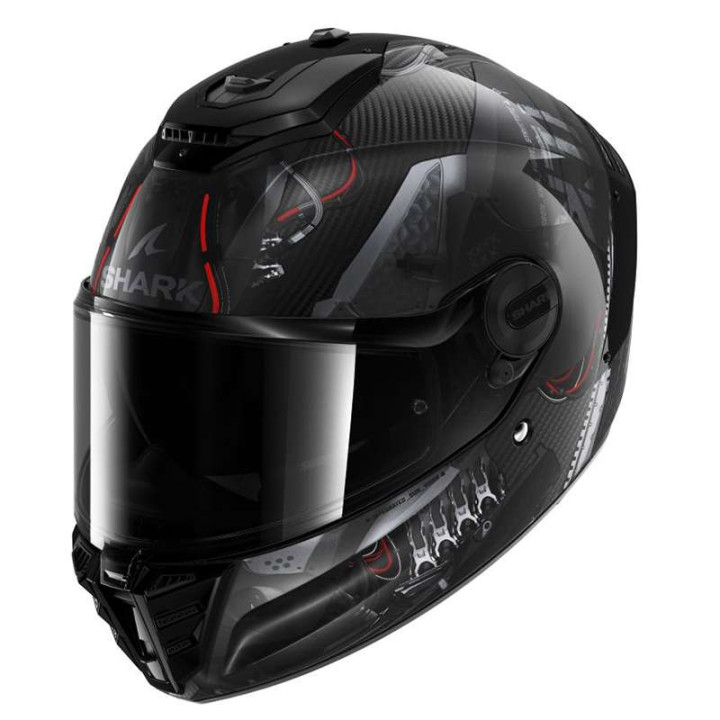 Shark SPARTAN RS CARBON XBOT motorcycle helmet Black/Grey